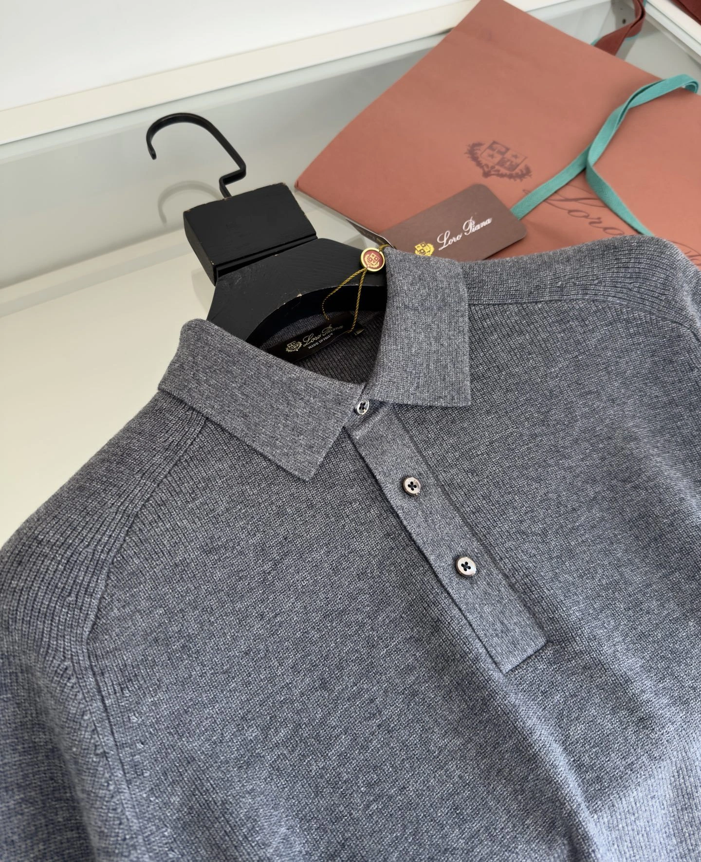 wg.luxury-- 8oro Pi191 Cotton Extrafine Merino Wool 2colour item:E-F409L1974-2H